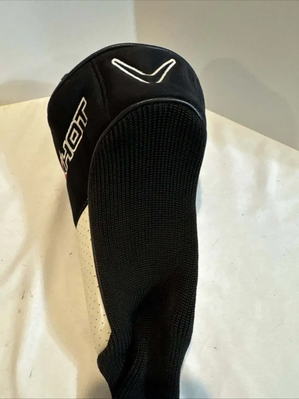 Callaway X Hot Driver Headcover - Black Sock Original Fair Shape Free Shipping